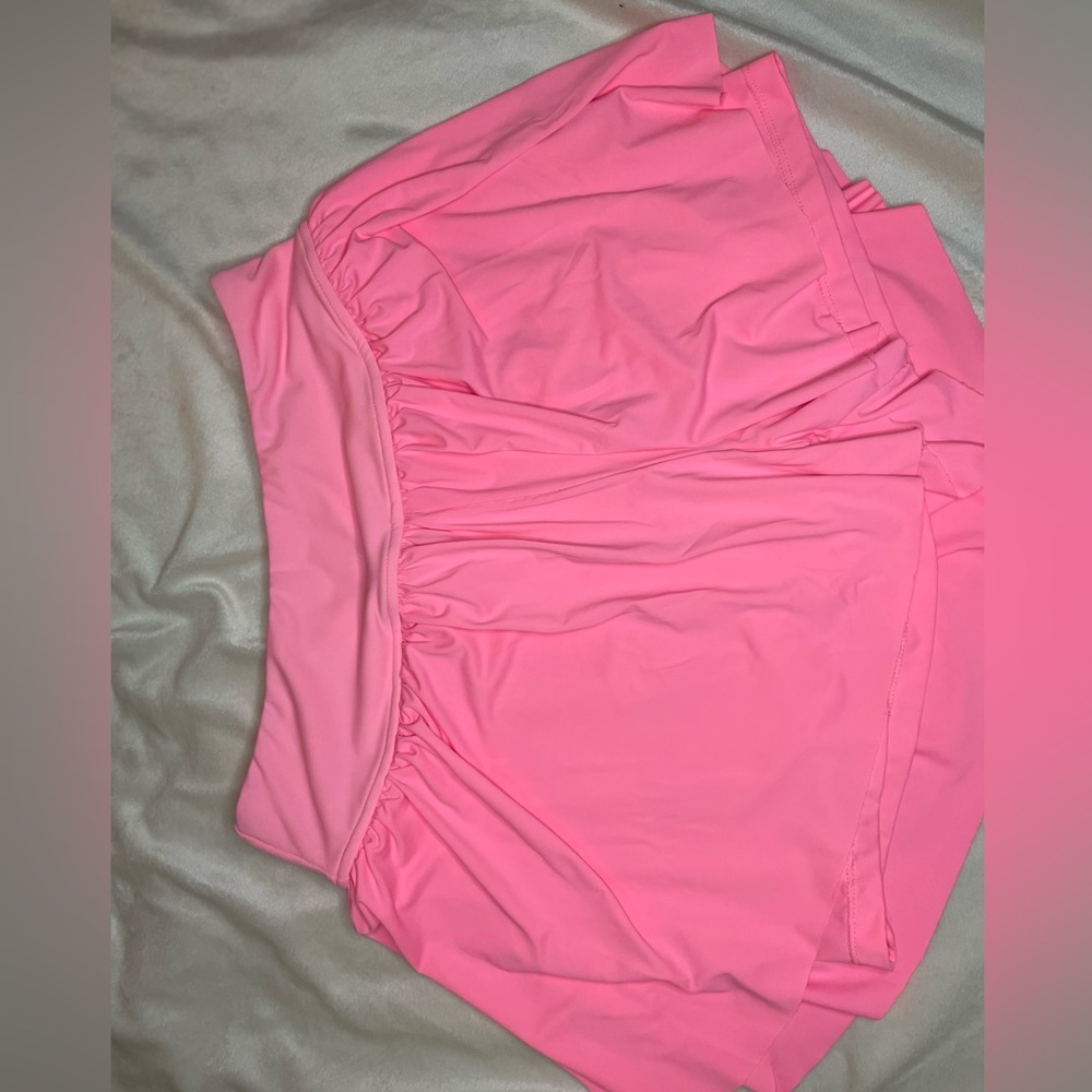 Pink shorts never worn